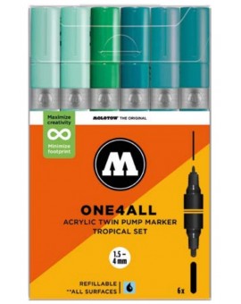 Tropical Set - One4All Acrylic Twin Marker