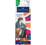 Goldfaber Sketch Marker - set 6 Manga