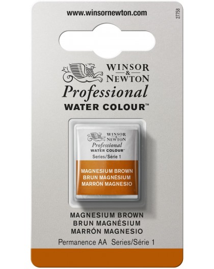 W&N Professional Water Colour - Magnesium Brown 1/2 napje