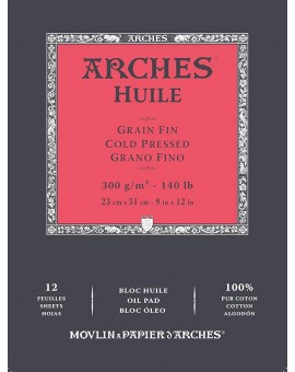 Arches Huile - olieverfpapier blok 23x31cm