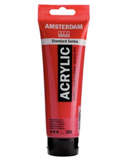 Primair Magenta - Amsterdam Acrylverf Standard Series - tube 120ml