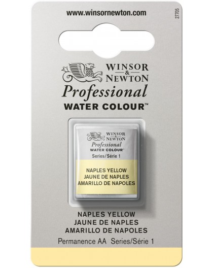 W&N Professional Water Colour - Naples Yellow 1/2 napje