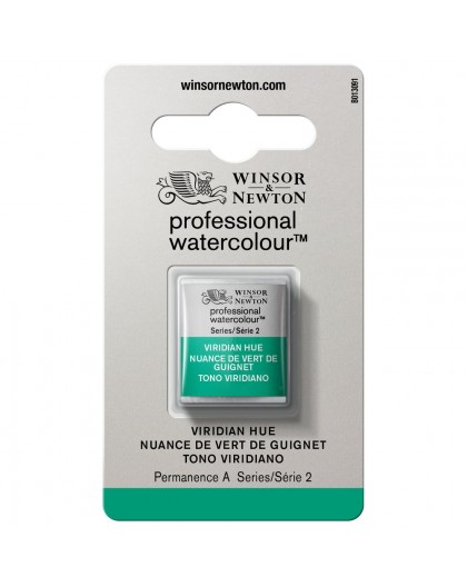 W&N Professional Water Colour - Viridian Hue 1/2 napje