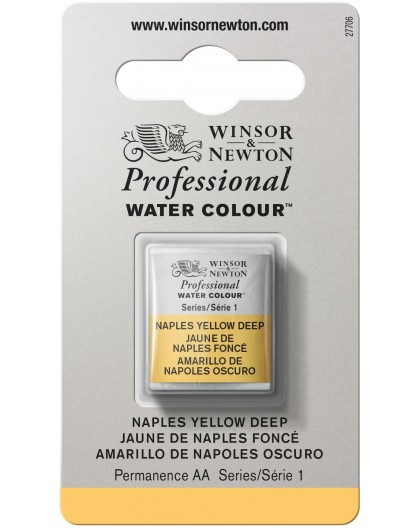 W&N Professional Water Colour - Naples Yellow Deep 1/2 napje