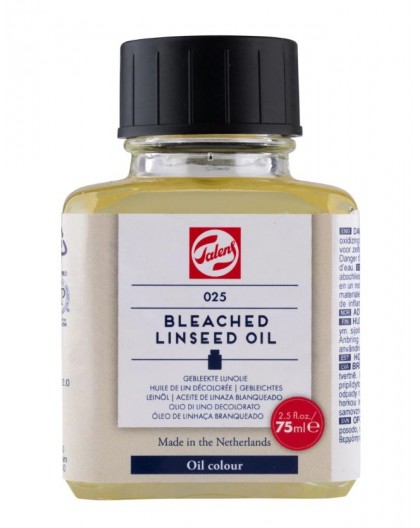 Talens gebleekte lijnolie 75ml