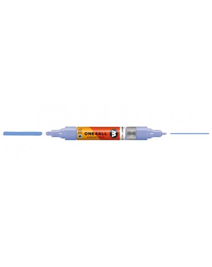 One4All Twin Marker - Blue Violet Pastel