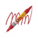 One4All Twin Marker - Traffic Red
