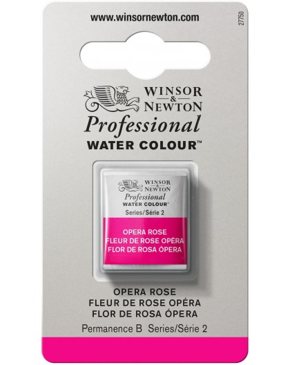 W&N Professional Water Colour - Opera Rose 1/2 napje