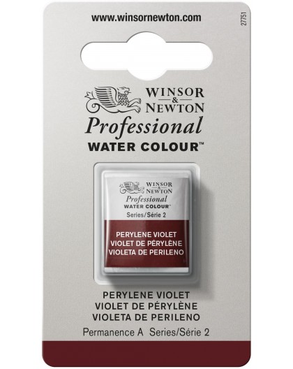 W&N Professional Water Colour - Perylen Violet 1/2 napje