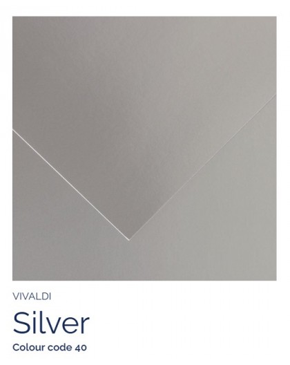Silver 40 - Canson Iris Vivaldi vel 50x65cm