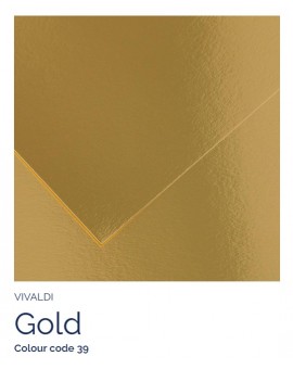 Gold 39 - Canson Iris Vivaldi vel 50x65cm