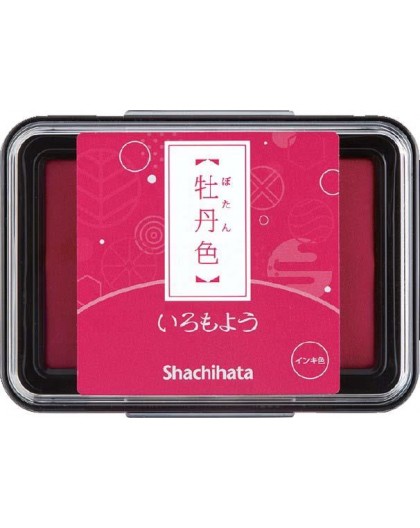 Shachihata Iromoyo stempelkussen - oliebasis - roze