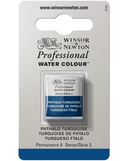 W&N Professional Water Colour - Phtalo Turquoise 1/2 napje