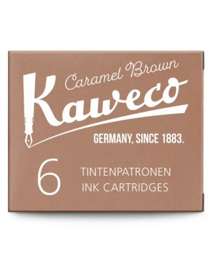 Caramel Brown - inktpatronen Kaweco