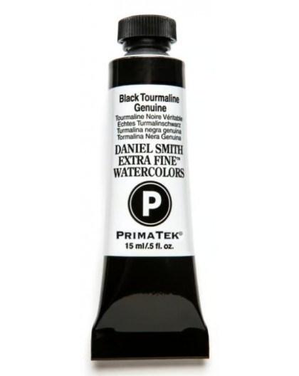 Black Tourmaline Genuine - Extra Fine Water Color 15ml