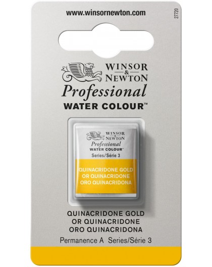 W&N Professional Water Colour - Quinacridone Gold 1/2 napje