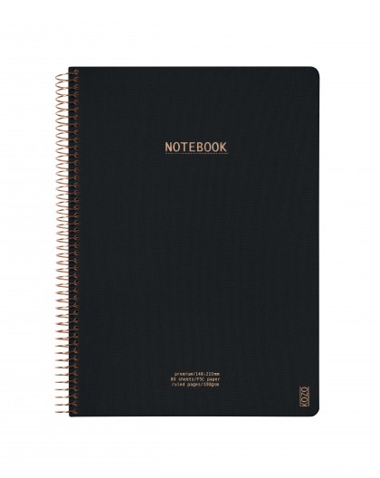 KOZO notebook A4 Premium Black