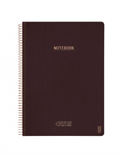 KOZO notebook A4 Premium Coffee