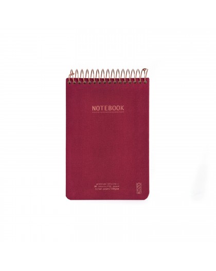 KOZO notebook A6 Premium Berry
