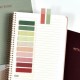 KOZO index tabs 10 colors Blush