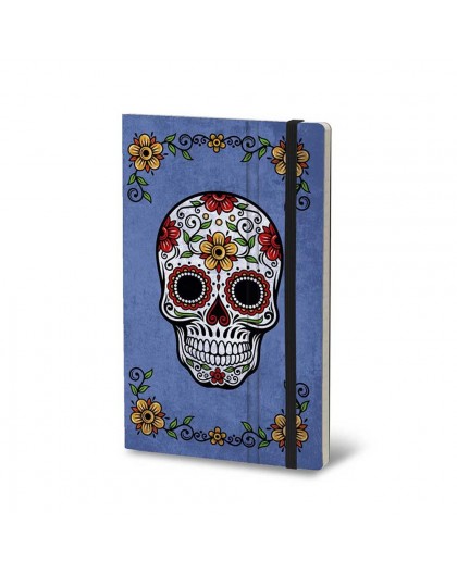 Stifflex Calaca notebook Indigo 13x21cm
