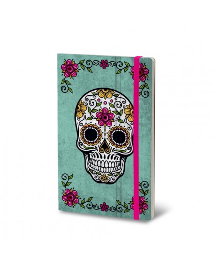 Stifflex Calaca notebook Aquamarine 13x21cm