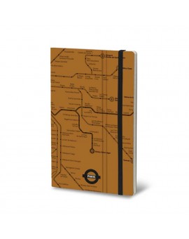 Stifflex Underground notebook Paris 13x21cm