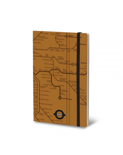 Stifflex Underground notebook Paris 13x21cm