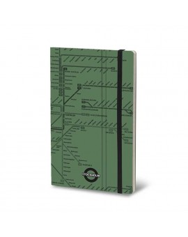 Stifflex Underground notebook Stockholm 13x21cm