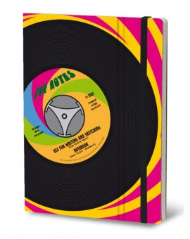 Stifflex Vinyl notebook Pop Notes 15x21cm