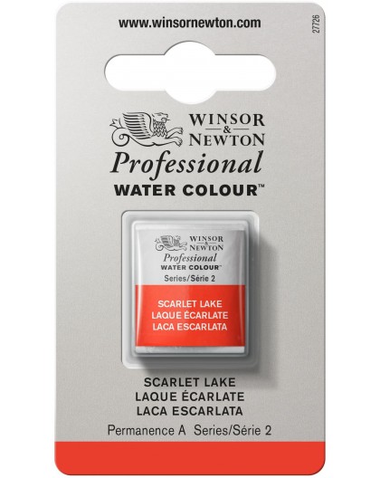 W&N Professional Water Colour - Scarlet Lake 1/2 napje