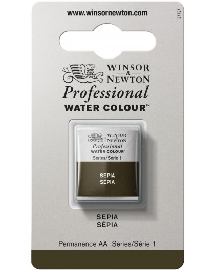 W&N Professional Water Colour - Sepia 1/2 napje