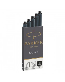 Parker Quink inktpatronen Black