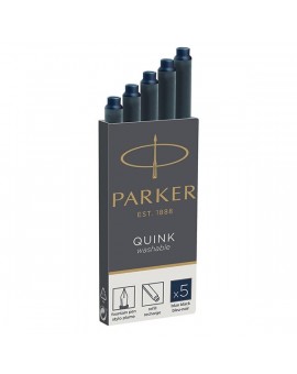 Parker Quink inktpatronen Blue Black