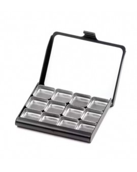 Art Toolkit Demi Palette Black with assorted pans
