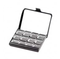 Art Toolkit Demi Palette Black with assorted pans