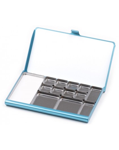 Art Toolkit Pocket Palette Blue with assorted pans