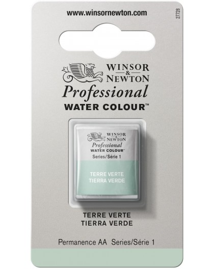 W&N Professional Water Colour - Terre Verte 1/2 napje