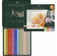 Polychromos kleurpotloden set 20 nieuwe kleuren