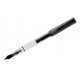 Monteverde MP1 Lock-it Piston vulpen Coal Grey omniflex