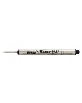 Retro 51 capless rollerball refill black