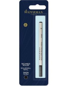 Waterman rollerball vulling F zwart