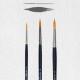 Van Gogh serie 295 set 3 ronde penselen synthetisch