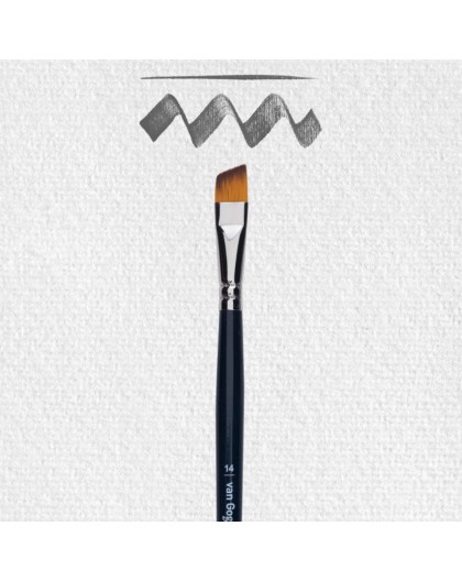Van Gogh serie 302 plat schuin penseel synthetisch
