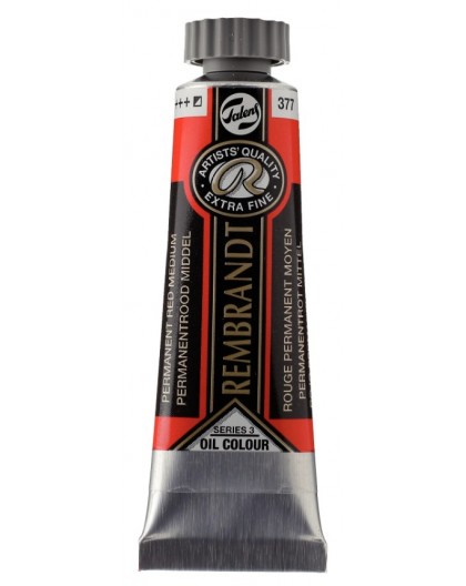 Permanent Red Medium - Rembrandt olieverf tube 15ml