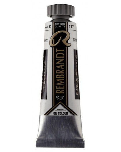 Zinc White (Linseed Oil) - Rembrandt olieverf tube 15ml