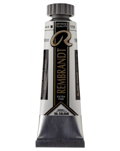 Titanium White (Linseed Oil) - Rembrandt olieverf tube 15ml