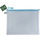 Foldersys transparant etui met ritssluiting A5