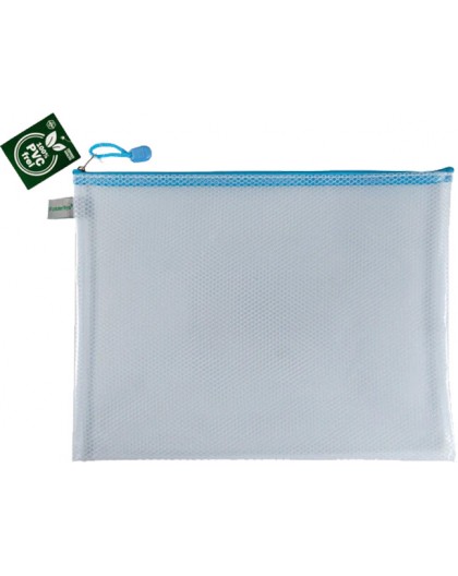 Foldersys transparant etui met ritssluiting A5