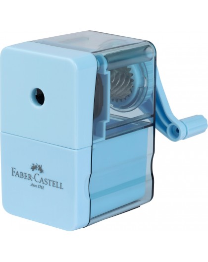 Faber-Castell puntenslijper - tafelmodel lichtblauw